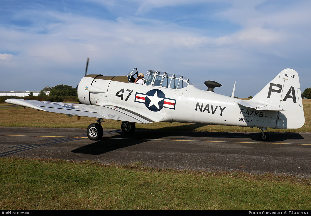 Aircraft Photo of F-AZRB / 90747 | North American SNJ-5 Texan | USA - Navy | AirHistory.net #269145