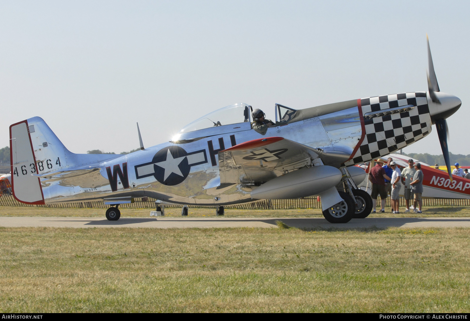Aircraft Photo of N251L / NL251L / 463864 | North American P-51D Mustang | USA - Air Force | AirHistory.net #269146