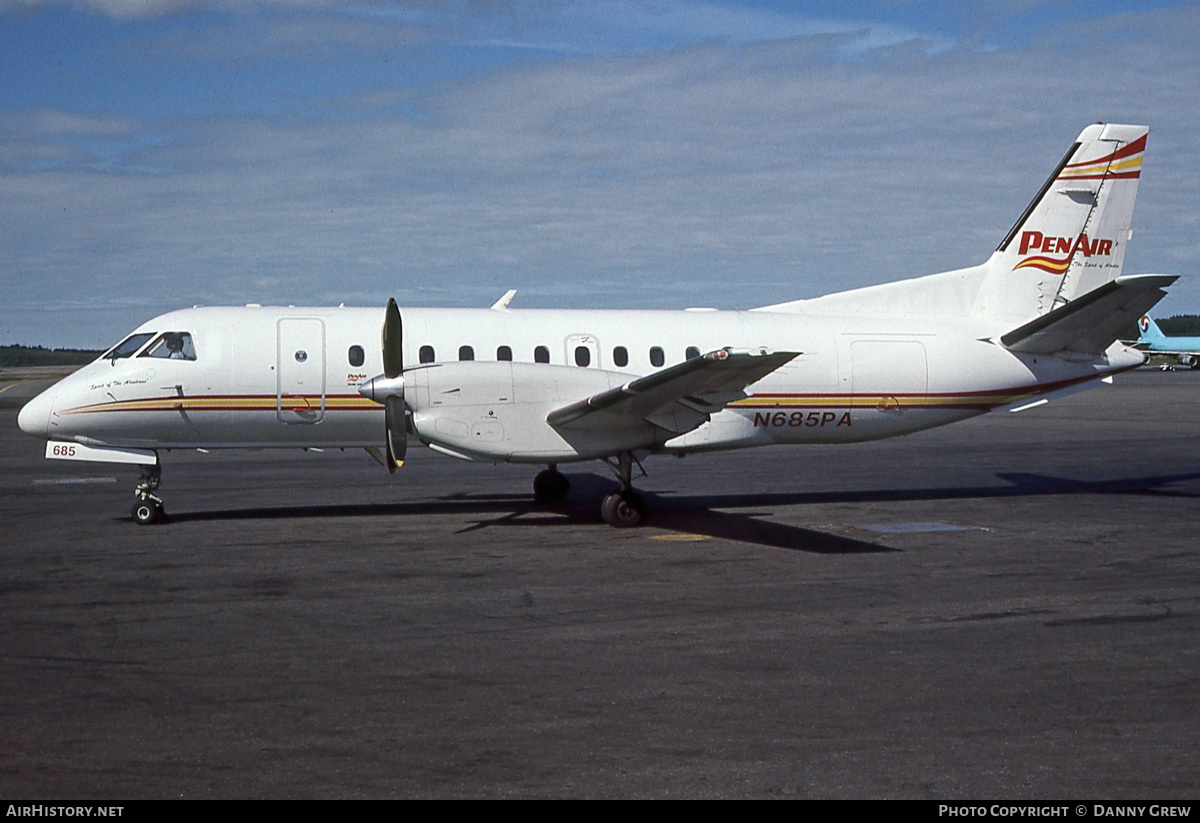 Aircraft Photo of N685PA | Saab 340B | Peninsula Airways - PenAir | AirHistory.net #269148