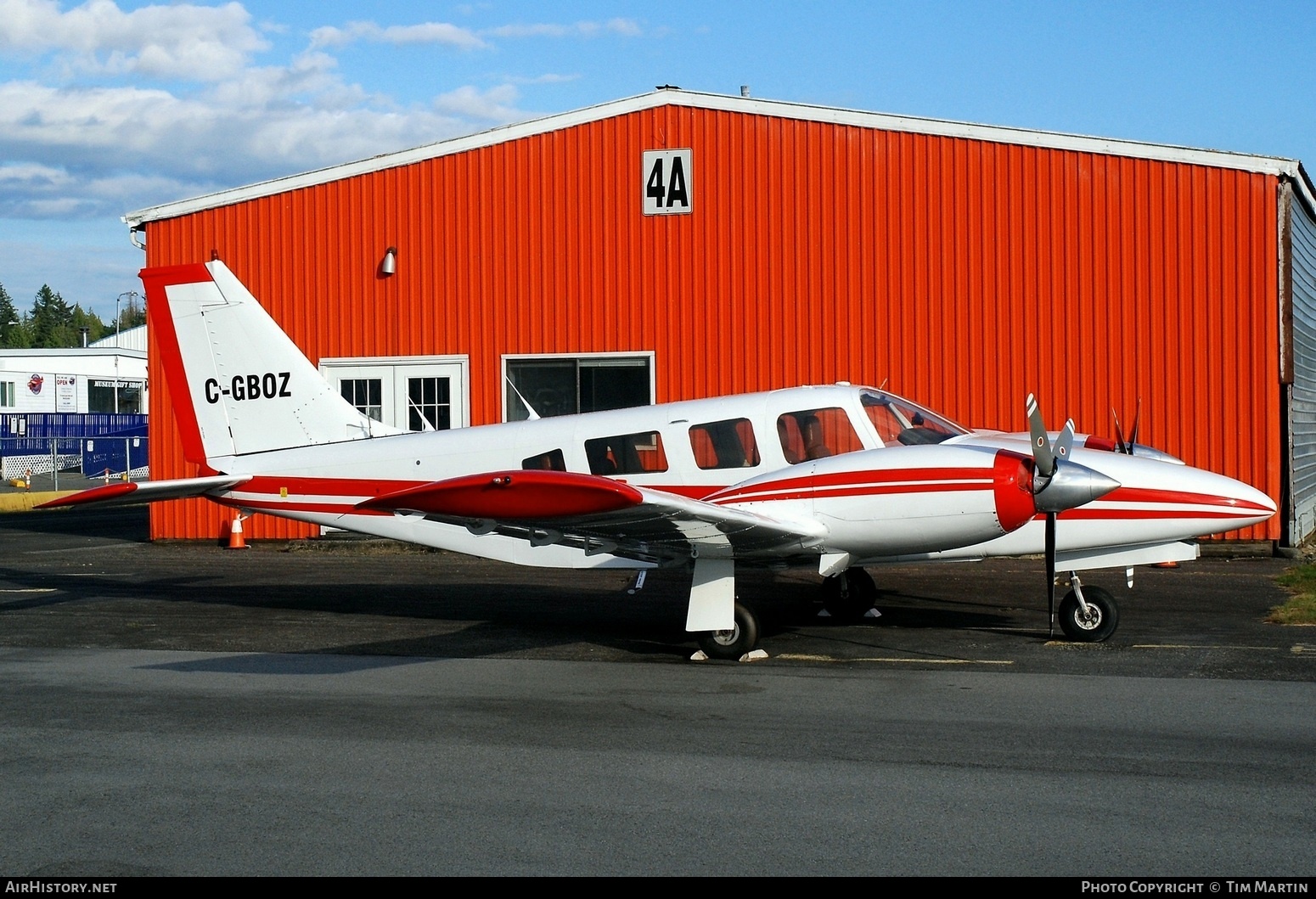 Aircraft Photo of C-GBOZ | Piper PA-34-200T Seneca II | AirHistory.net #269149