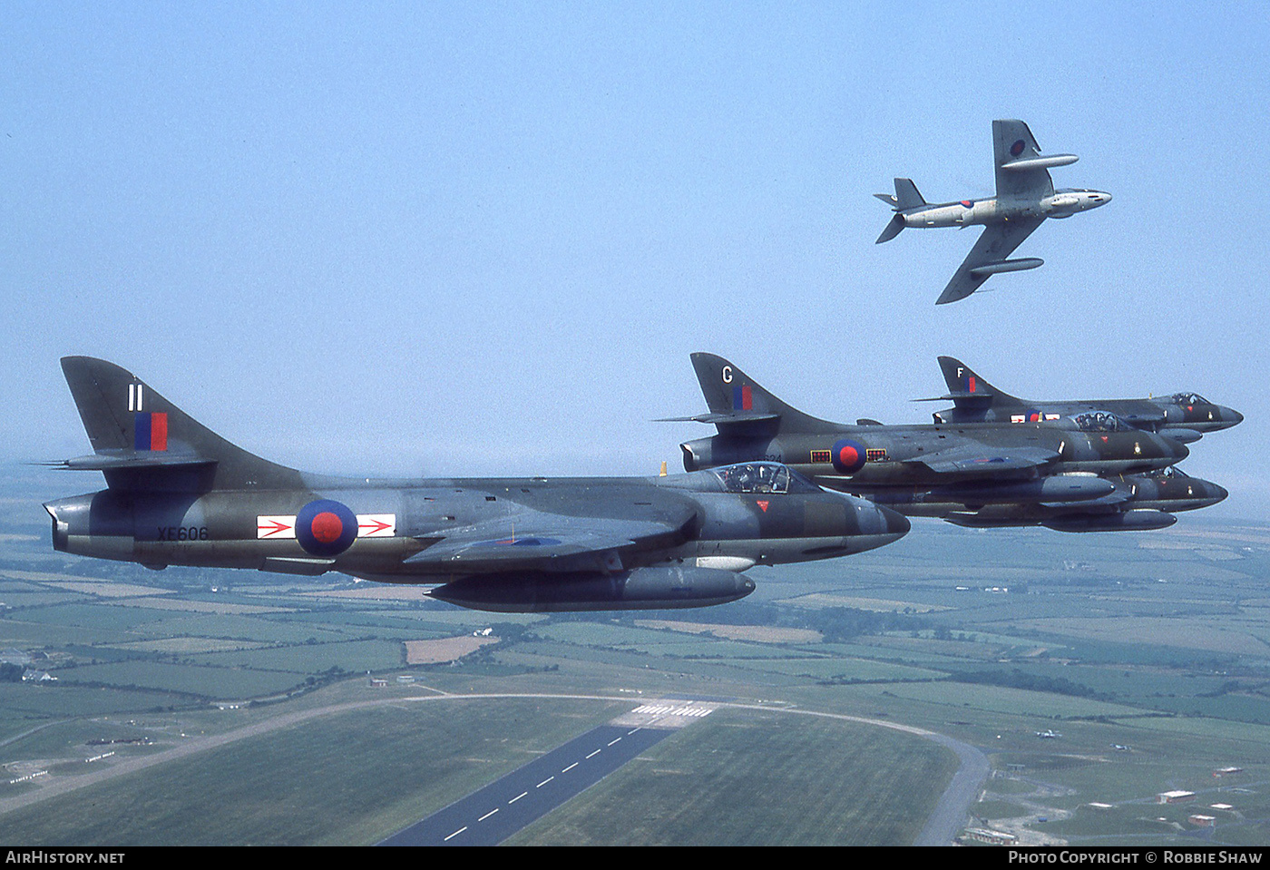 Aircraft Photo of XE606 | Hawker Hunter F6A | UK - Air Force | AirHistory.net #269150