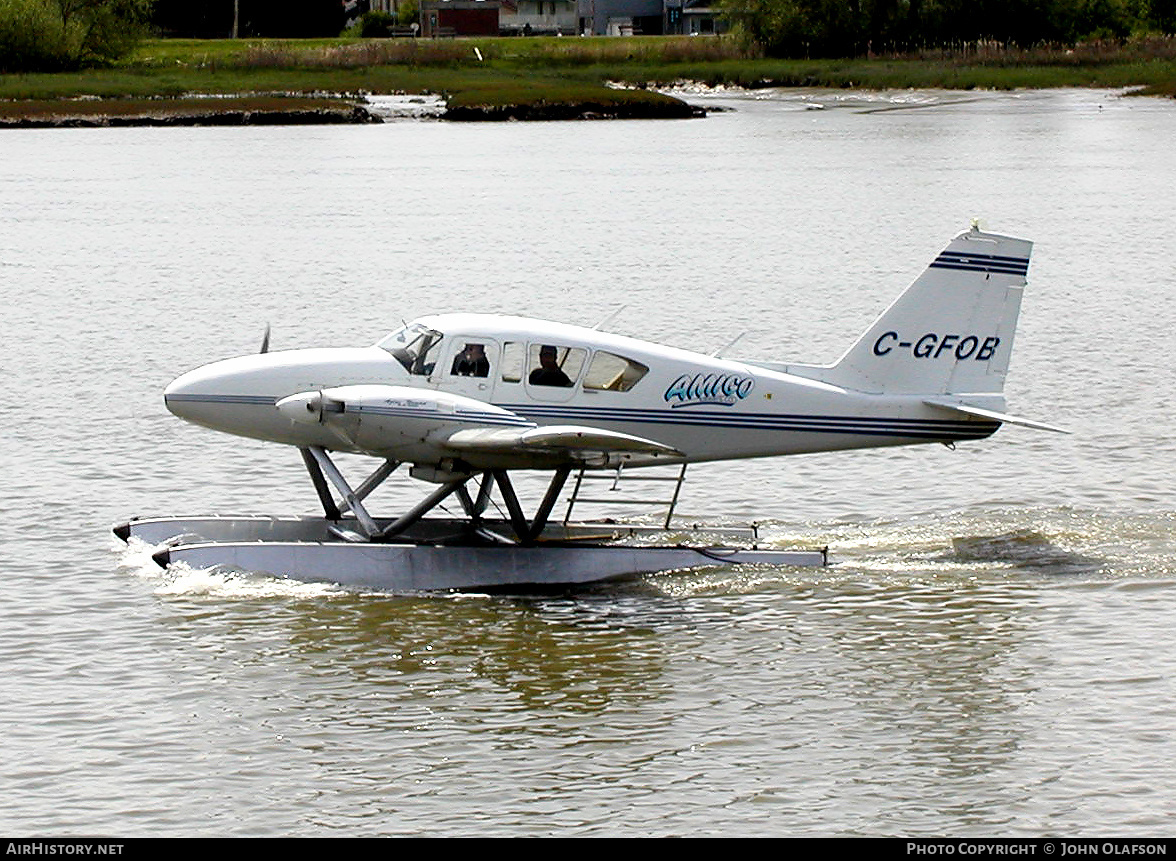 Aircraft Photo of C-GFOB | Piper PA-23S-250 Aztec C Nomad | Amigo Airways | AirHistory.net #269153