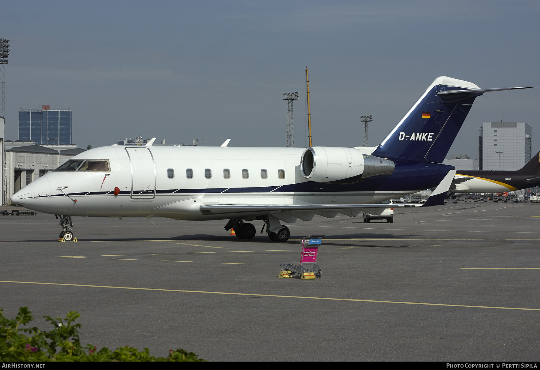 Aircraft Photo of D-ANKE | Bombardier Challenger 604 (CL-600-2B16) | AirHistory.net #269174