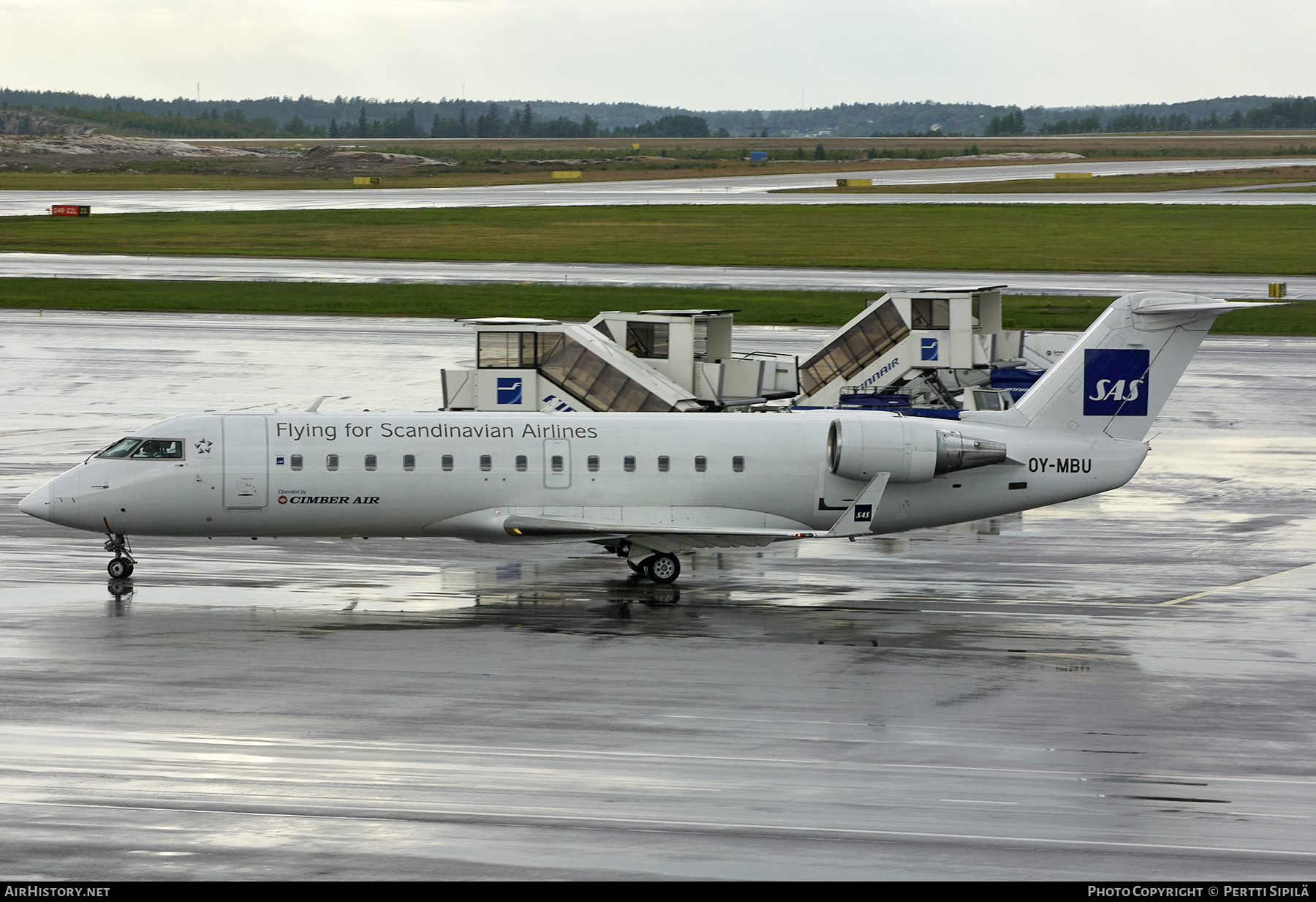 Aircraft Photo of OY-MBU | Bombardier CRJ-200LR (CL-600-2B19) | Scandinavian Airlines - SAS | AirHistory.net #269184