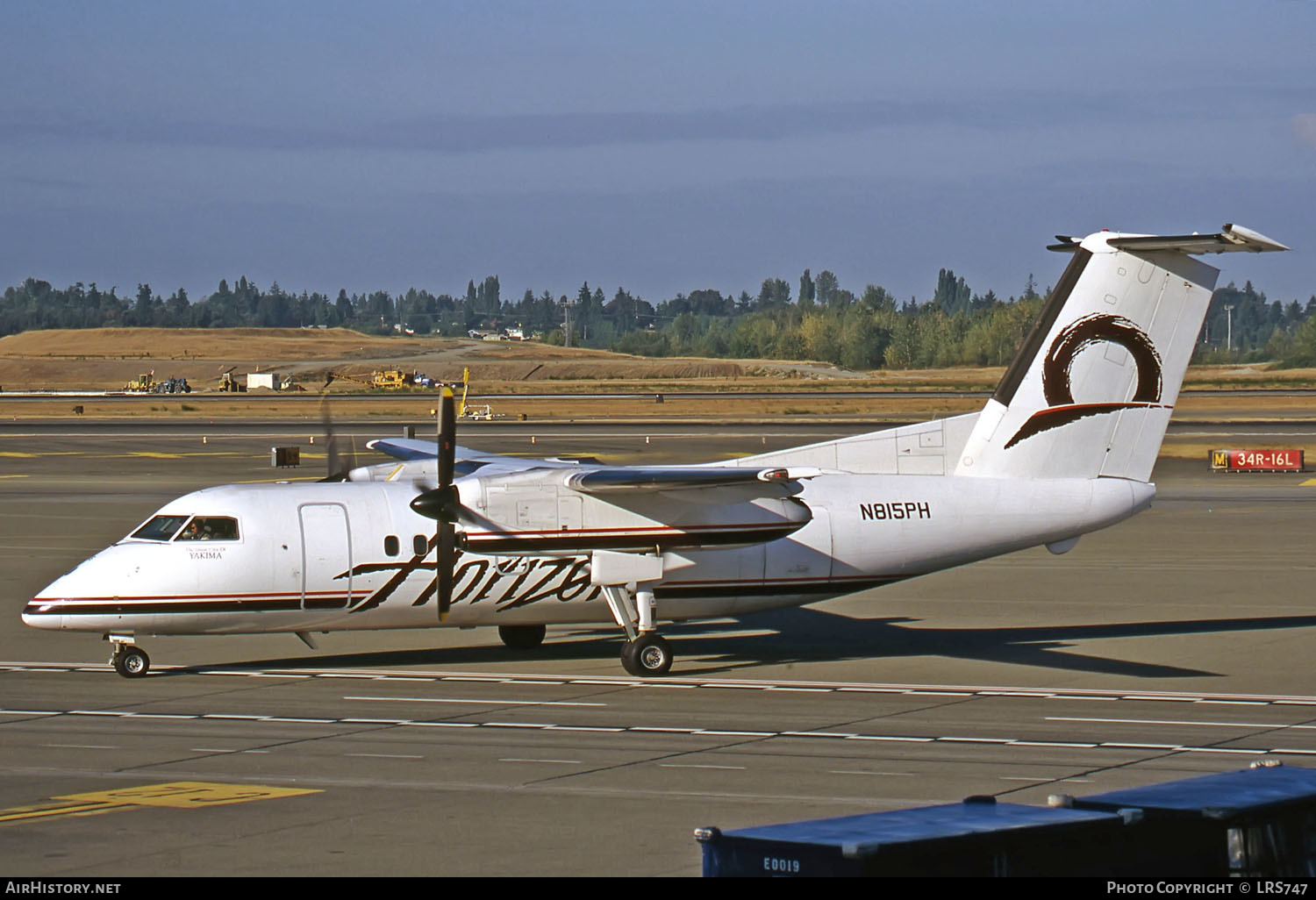 Aircraft Photo of N815PH | De Havilland Canada DHC-8-102 Dash 8 | Horizon Air | AirHistory.net #269193