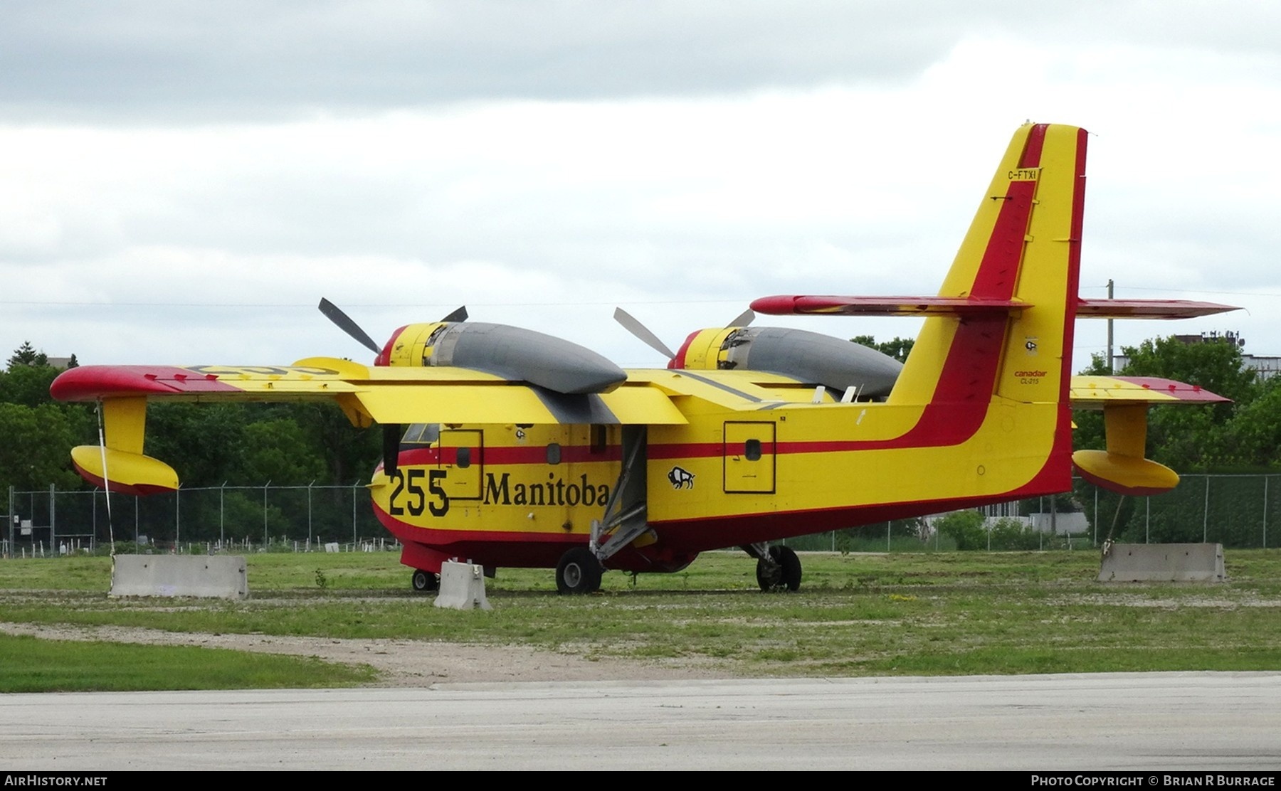 Aircraft Photo of C-FTXI | Canadair CL-215-I (CL-215-1A10) | Manitoba Government Air Service | AirHistory.net #269213
