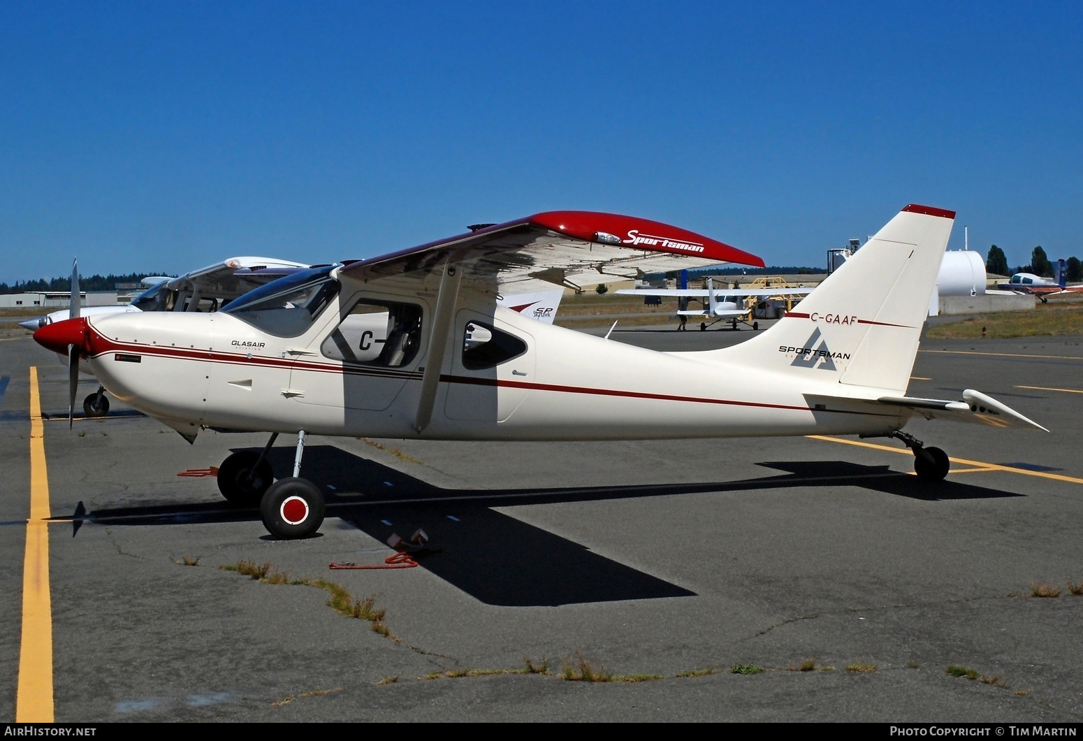 Aircraft Photo of C-GAAF | Glasair GS-2 Sportsman 2+2 | AirHistory.net #269248