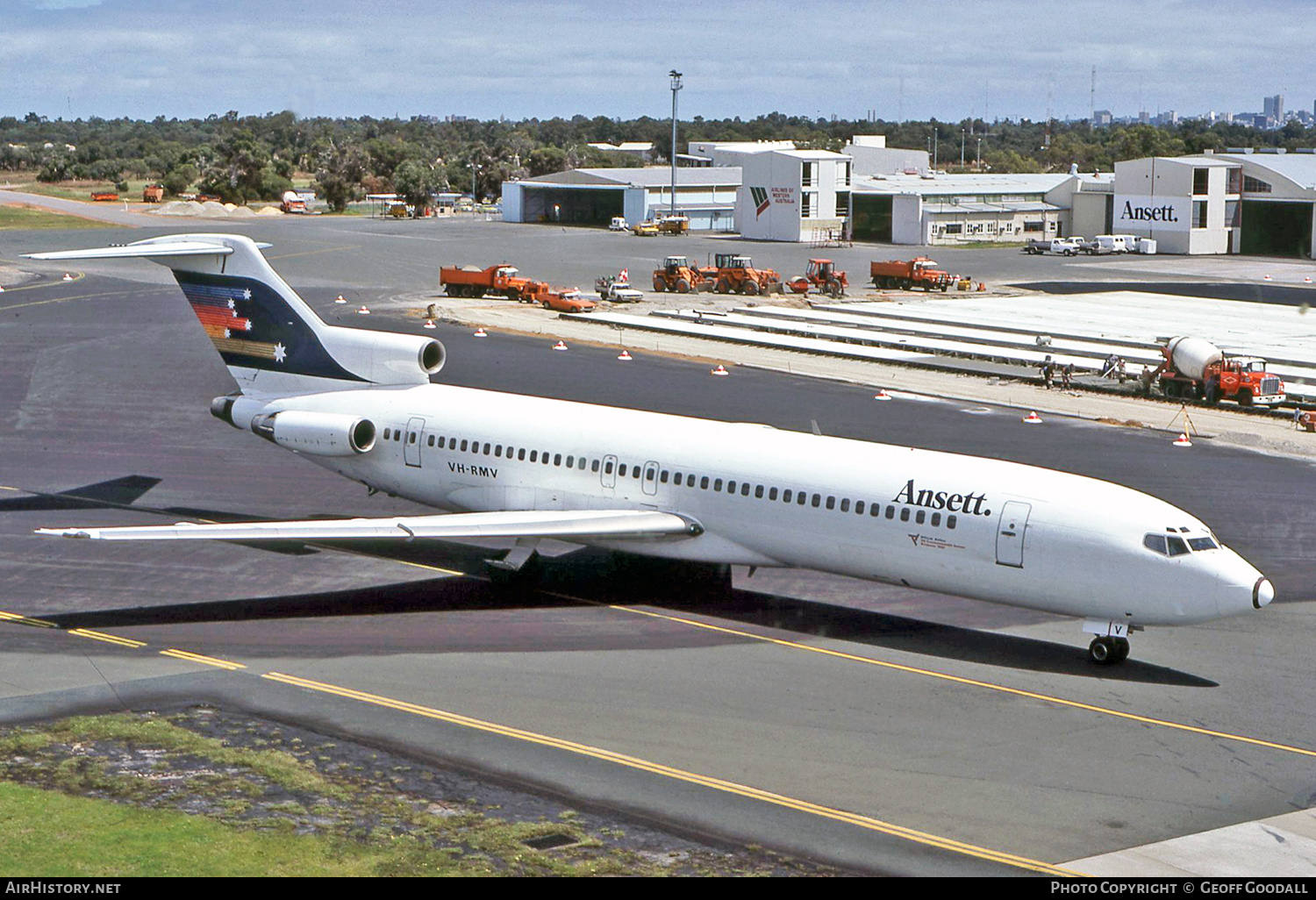 Aircraft Photo of VH-RMV | Boeing 727-277/Adv | Ansett | AirHistory.net #269257