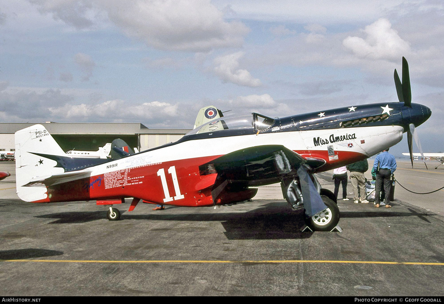 Aircraft Photo of N991R | North American P-51D Mustang | AirHistory.net #269272