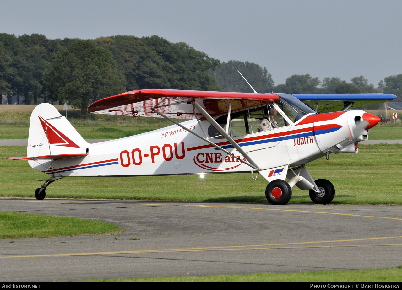Aircraft Photo of OO-POU | Piper PA-18-150 Super Cub | CNE Air | AirHistory.net #269284