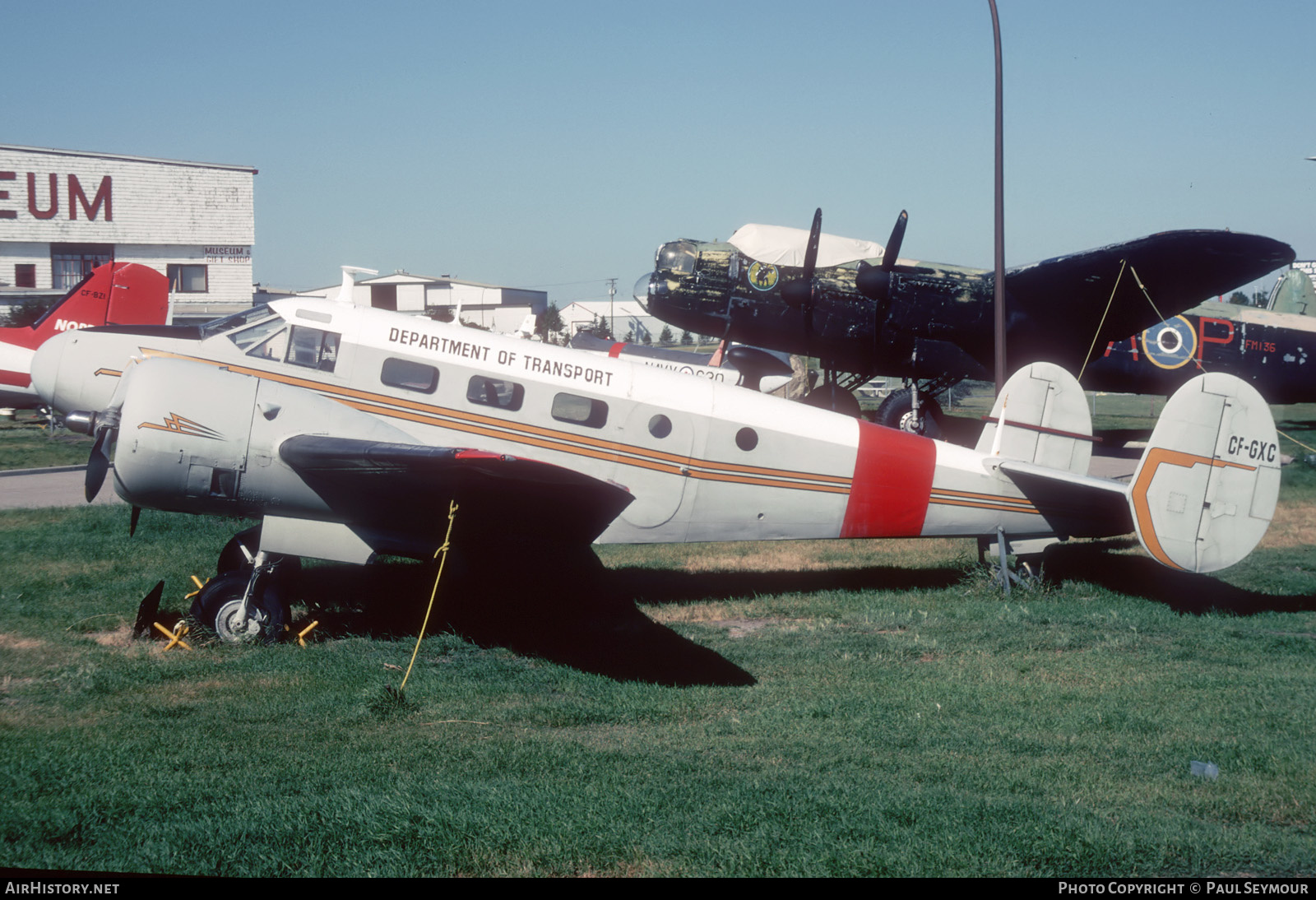 Aircraft Photo of CF-GXC | Beech D18S | Department of Transport | AirHistory.net #269288