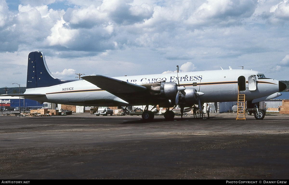 Aircraft Photo of N251CE | Douglas C-118A Liftmaster (DC-6A) | Air Cargo Express | AirHistory.net #269313