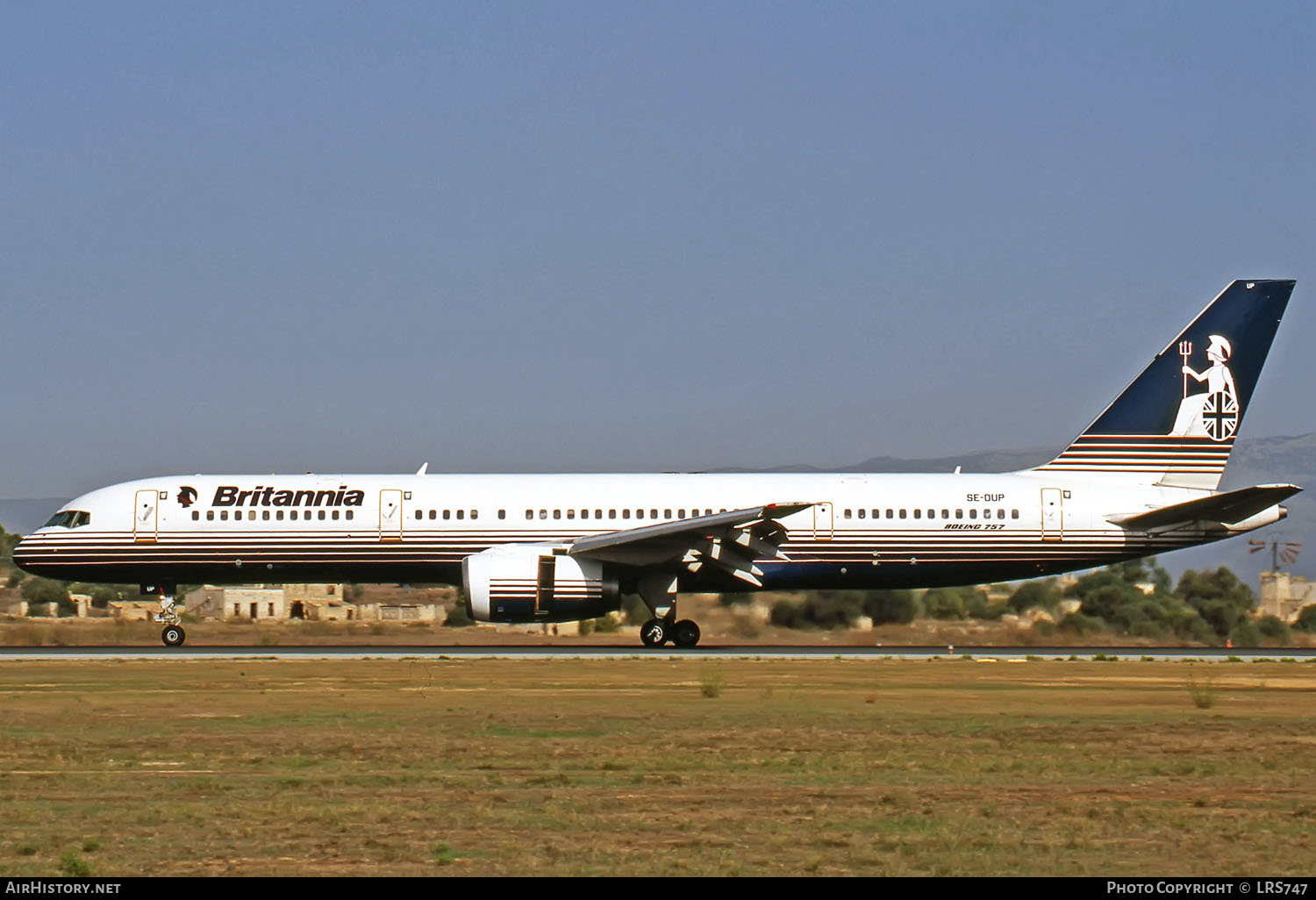 Aircraft Photo of SE-DUP | Boeing 757-236 | Britannia Nordic | AirHistory.net #269319