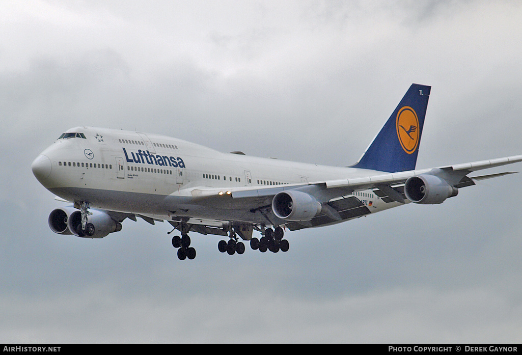 Aircraft Photo of D-ABTL | Boeing 747-430 | Lufthansa | AirHistory.net #269331