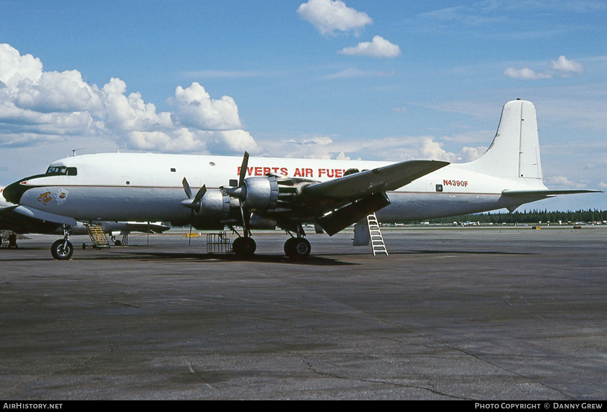 Aircraft Photo of N4390F | Douglas DC-6B | Everts Air Fuel | AirHistory.net #269338