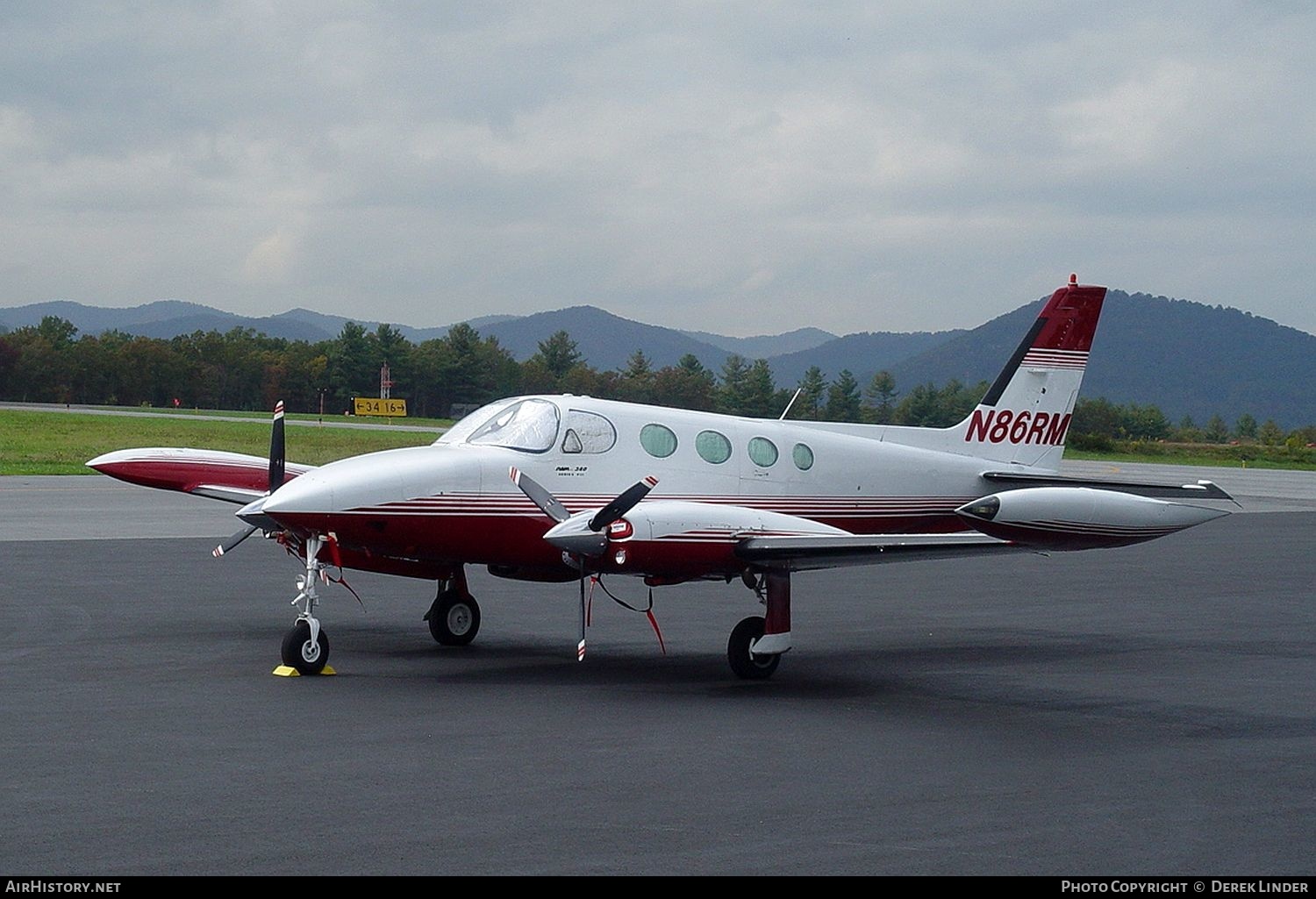 Aircraft Photo of N86RM | Cessna 340 | AirHistory.net #269357