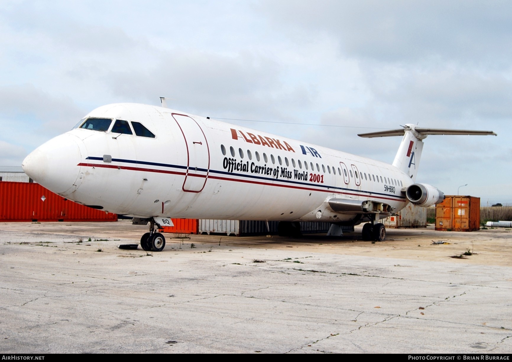 Aircraft Photo of 5N-BBQ | BAC 111-520FN One-Eleven | Albarka Air | AirHistory.net #269362