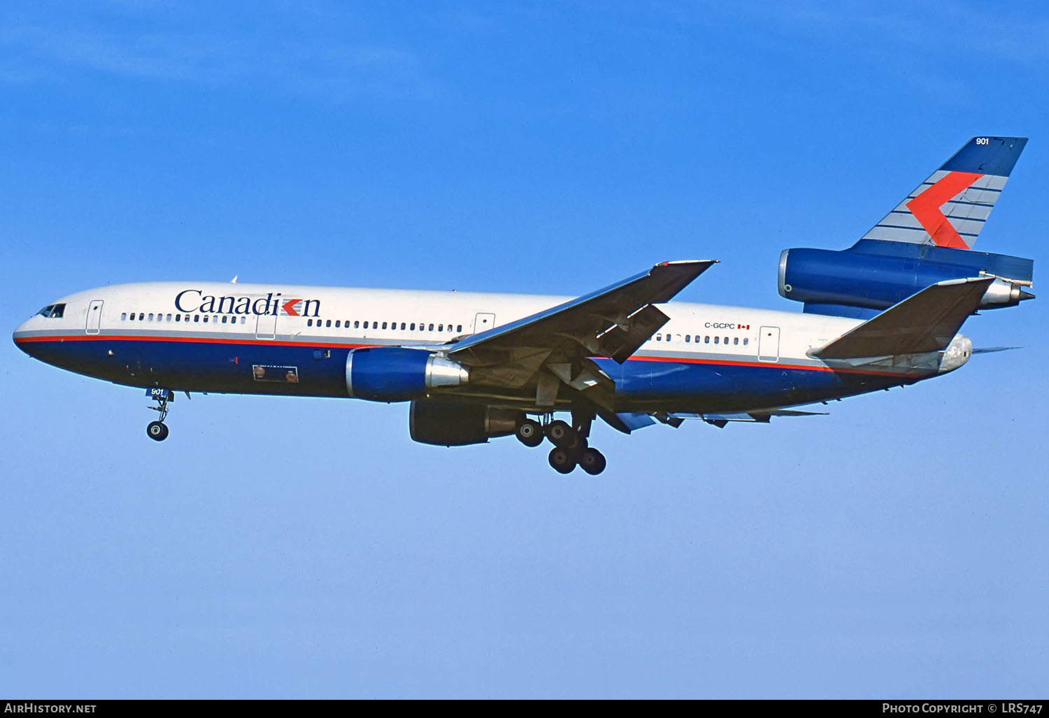 Aircraft Photo of C-GCPC | McDonnell Douglas DC-10-30 | Canadian Airlines | AirHistory.net #269366