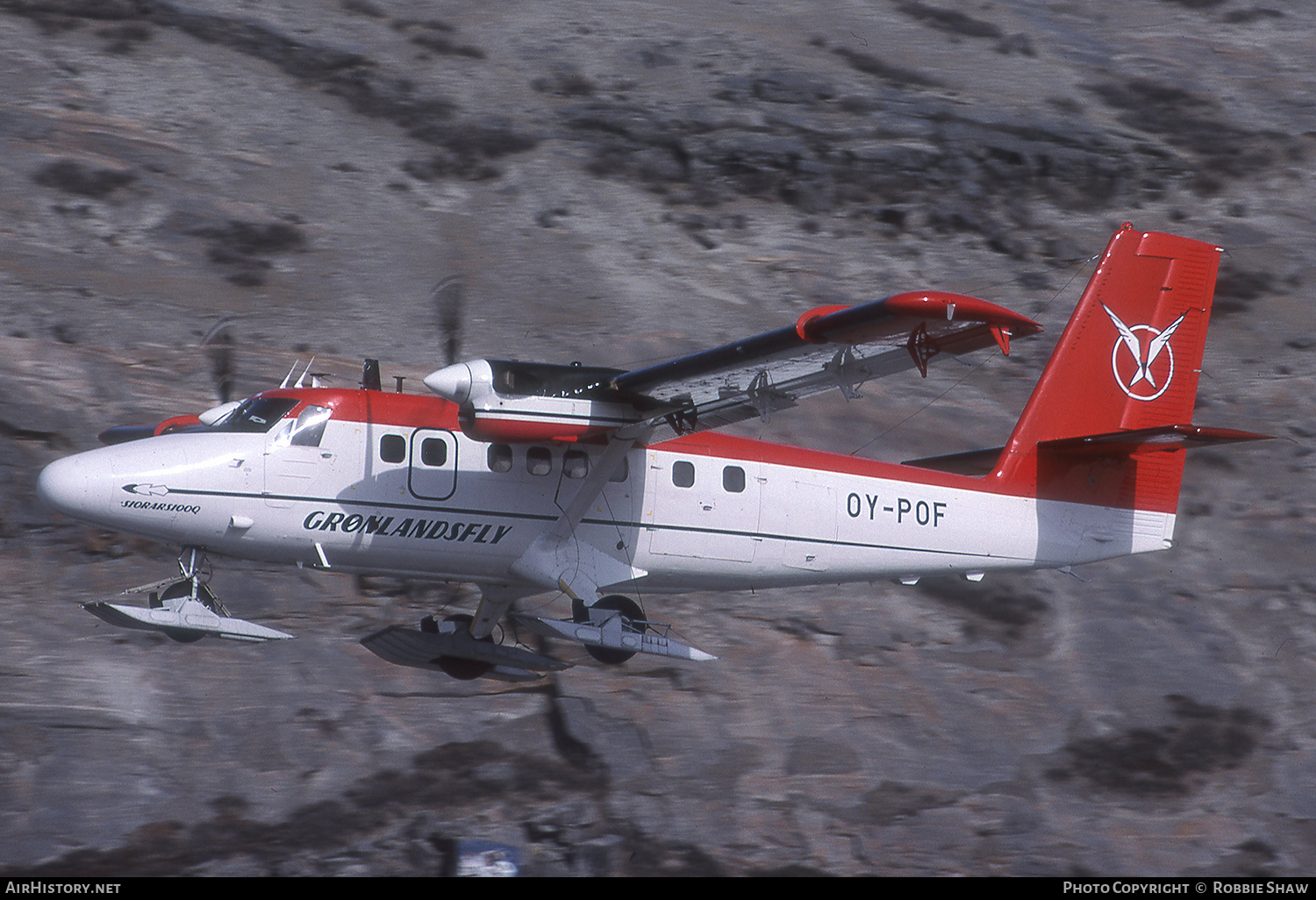 Aircraft Photo of OY-POF | De Havilland Canada DHC-6-300 Twin Otter | Greenlandair - Grønlandsfly | AirHistory.net #269378