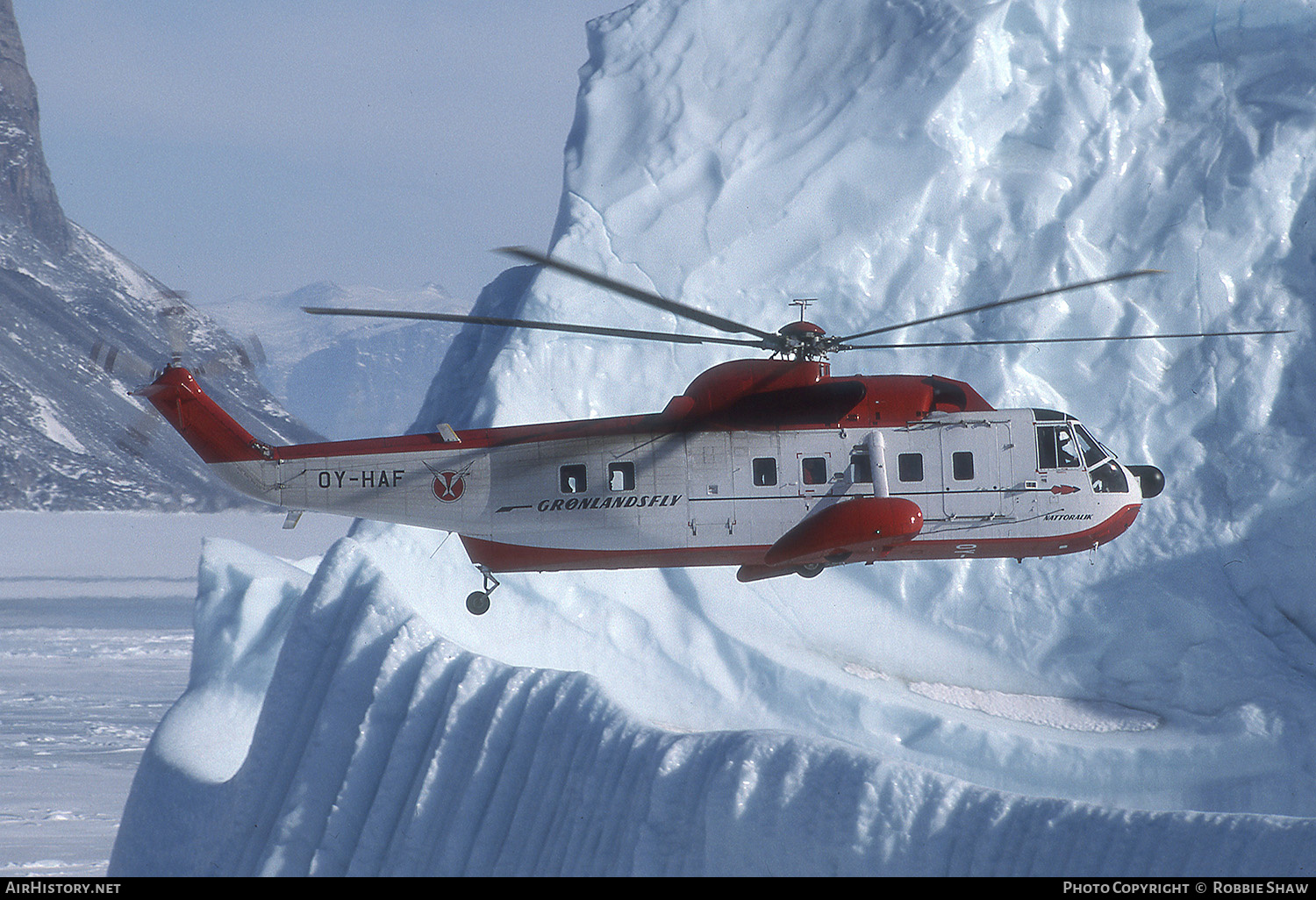 Aircraft Photo of OY-HAF | Sikorsky S-61N | Greenlandair - Grønlandsfly | AirHistory.net #269381