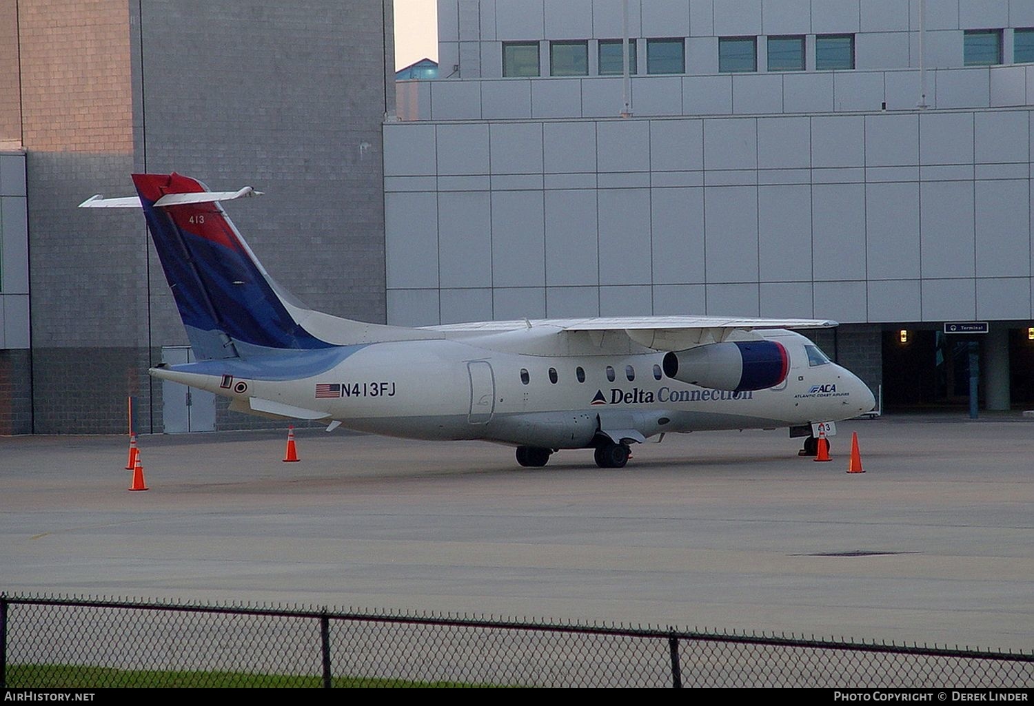 Aircraft Photo of N413FJ | Fairchild Dornier 328-300 328JET | Delta Connection | AirHistory.net #269384