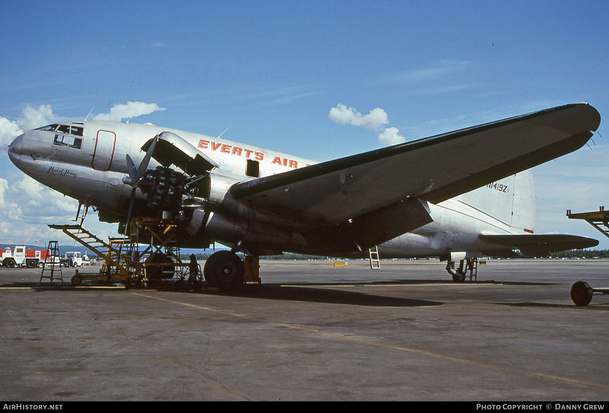 Aircraft Photo of N1419Z | Curtiss C-46A Commando | Everts Air Fuel | AirHistory.net #269385