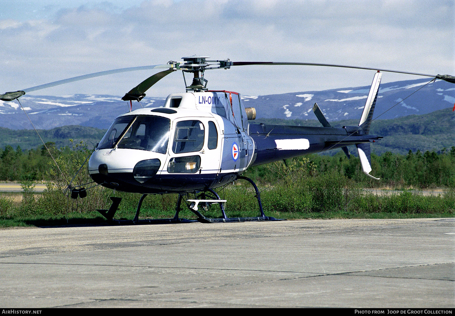 Aircraft Photo of LN-OMY | Aerospatiale AS-350BA Ecureuil | Norway - Air Force | AirHistory.net #269396