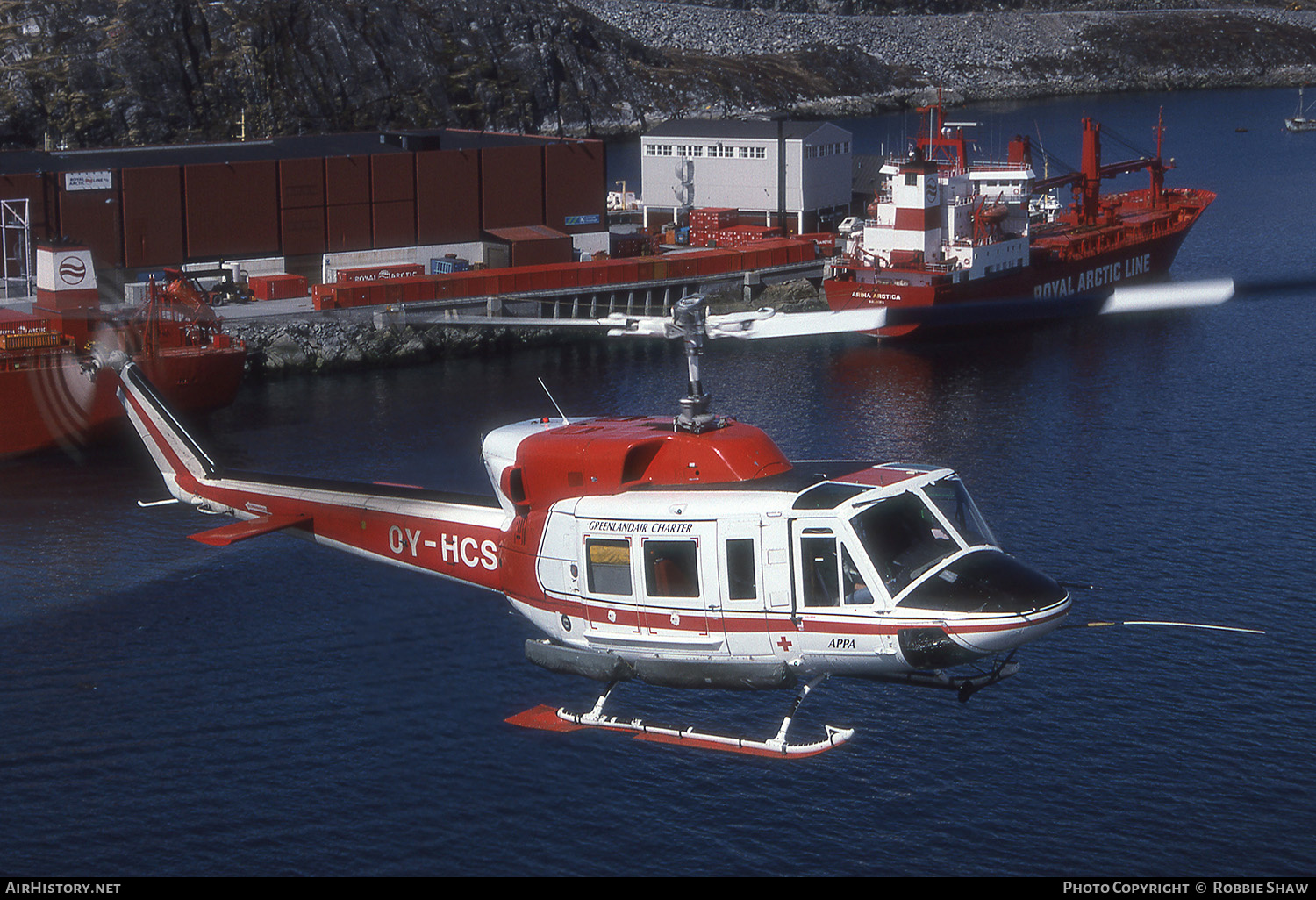 Aircraft Photo of OY-HCS | Bell 212 Twin Two-Twelve | Air Greenland | AirHistory.net #269399