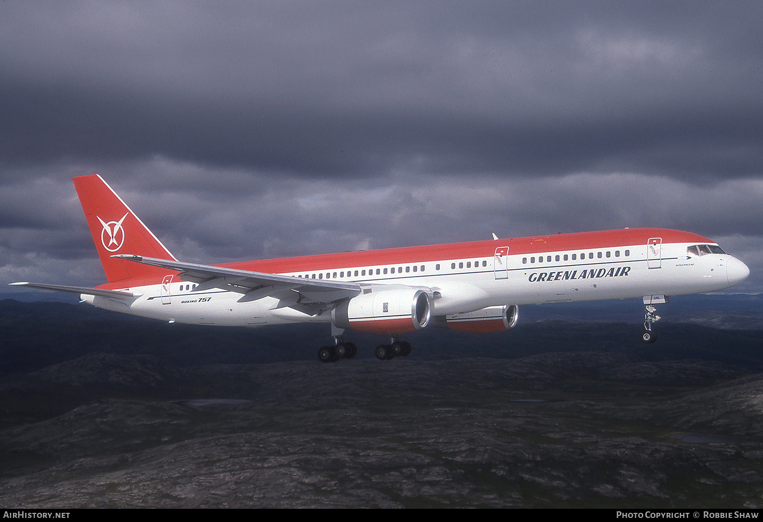 Aircraft Photo of TF-GRL | Boeing 757-236 | Greenlandair - Grønlandsfly | AirHistory.net #269402