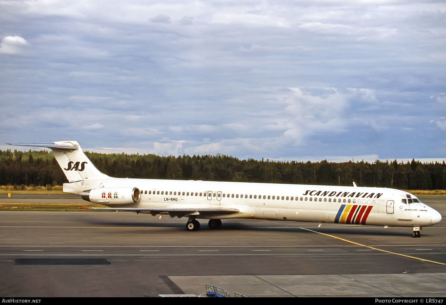 Aircraft Photo of LN-RMO | McDonnell Douglas MD-81 (DC-9-81) | Scandinavian Airlines - SAS | AirHistory.net #269419