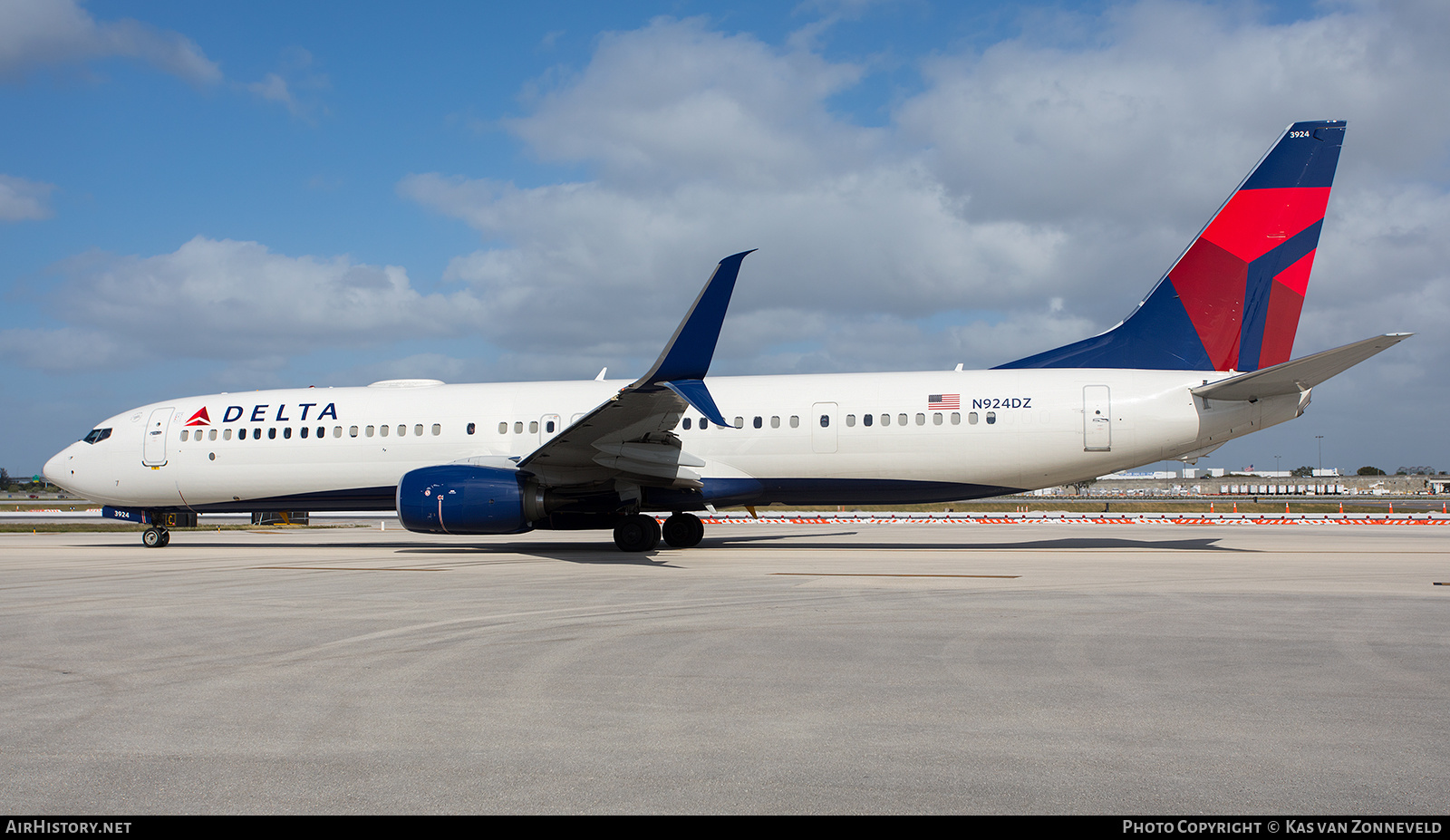 Aircraft Photo of N924DZ | Boeing 737-900/ER | Delta Air Lines | AirHistory.net #269424