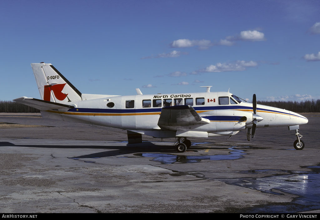 Aircraft Photo of C-GQFD | Beech B99 Airliner | North Cariboo Air | AirHistory.net #269437