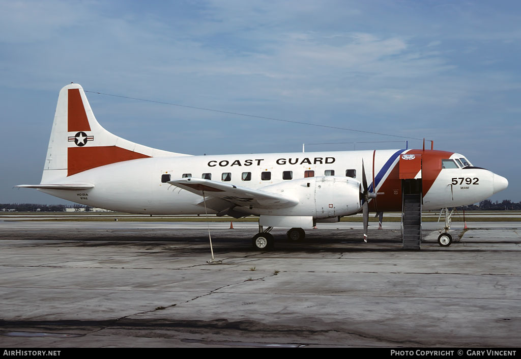 Aircraft Photo of 5792 | Convair HC-131A | USA - Coast Guard | AirHistory.net #269442