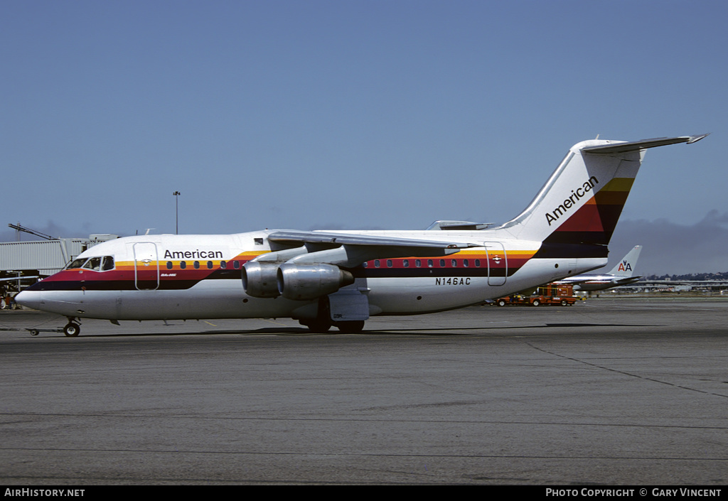 Aircraft Photo of N146AC | British Aerospace BAe-146-200 | American Airlines | AirHistory.net #269445