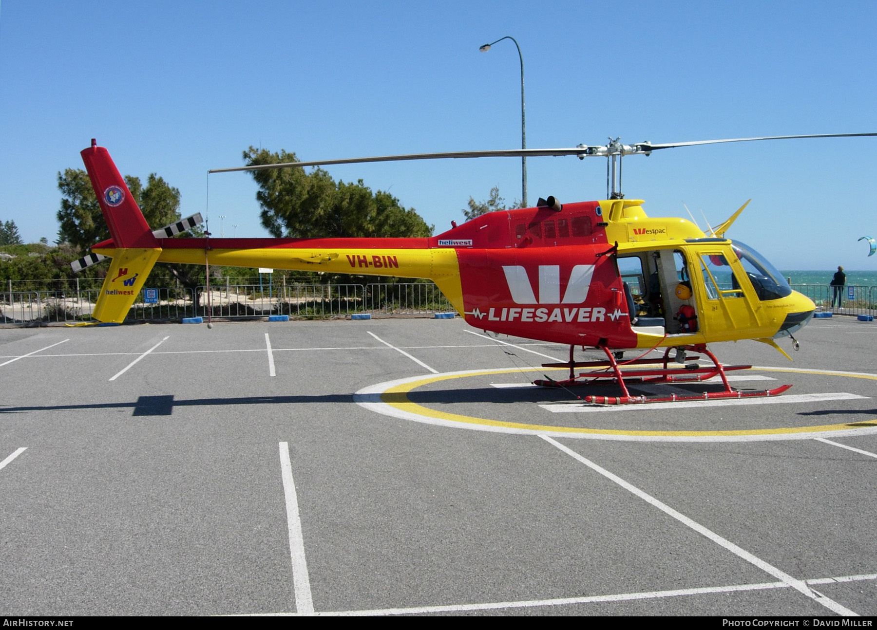 Aircraft Photo of VH-BIN | Bell 206B JetRanger II | Westpac Rescue | AirHistory.net #269454
