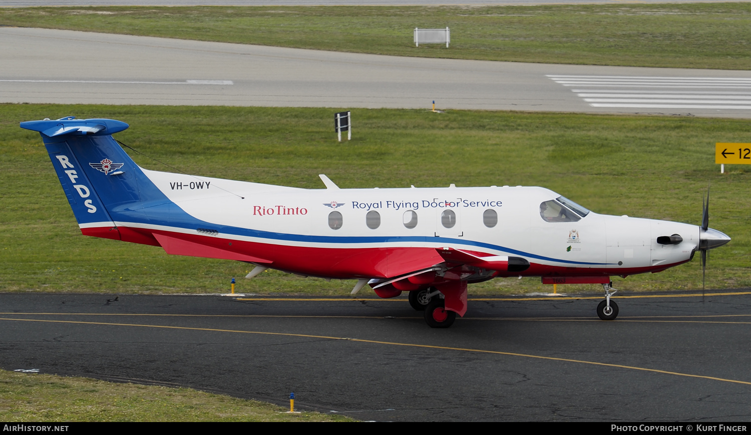 Aircraft Photo of VH-OWY | Pilatus PC-12/47 | Royal Flying Doctor Service - RFDS | AirHistory.net #269481