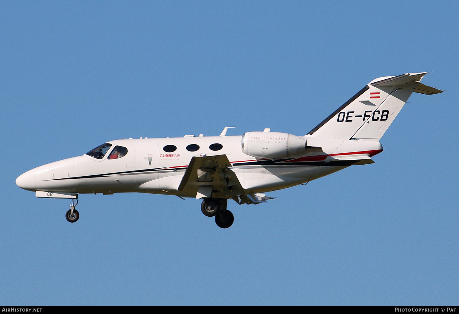 Aircraft Photo of OE-FCB | Cessna 510 Citation Mustang | GlobeAir | AirHistory.net #269492