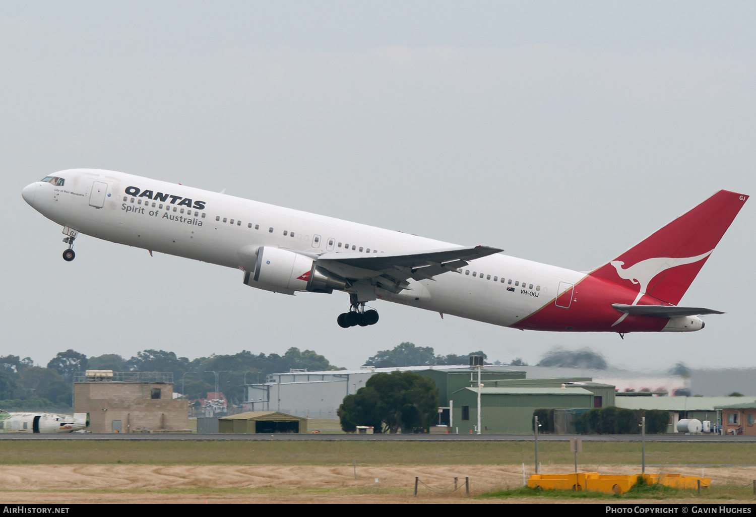 Aircraft Photo of VH-OGJ | Boeing 767-338/ER | Qantas | AirHistory.net #269508