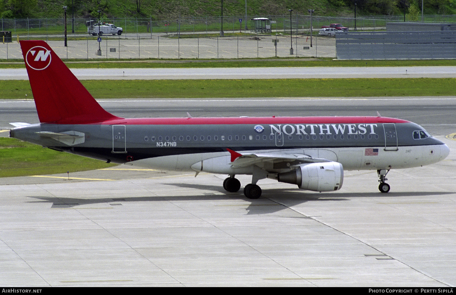 Aircraft Photo of N347NB | Airbus A319-114 | Northwest Airlines | AirHistory.net #269541