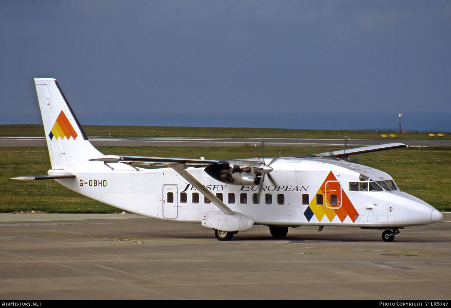 Aircraft Photo of G-OBHD | Short 360-200 | Jersey European Airways | AirHistory.net #269553