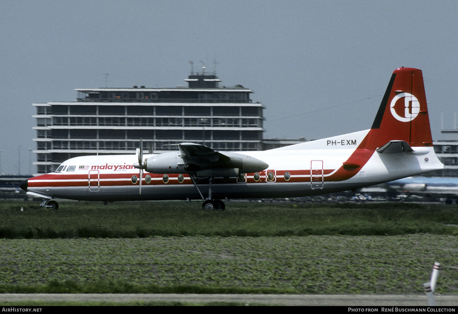 Aircraft Photo of PH-EXM | Fokker F27-500 Friendship | Malaysian Airline System - MAS | AirHistory.net #269557