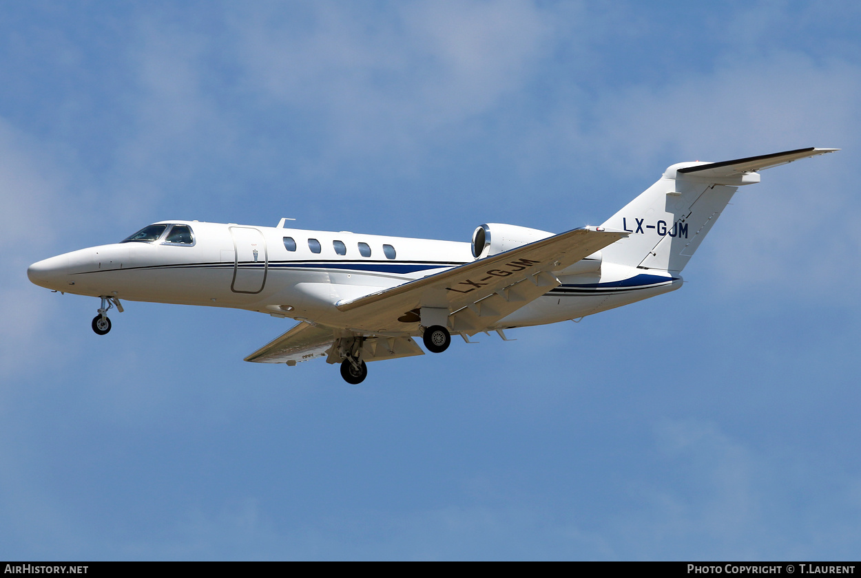 Aircraft Photo of LX-GJM | Cessna 525C CitationJet CJ4 | AirHistory.net #269597