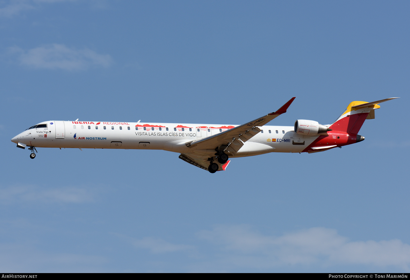 Aircraft Photo of EC-MRI | Bombardier CRJ-1000 (CL-600-2E25) | Iberia Regional | AirHistory.net #269600