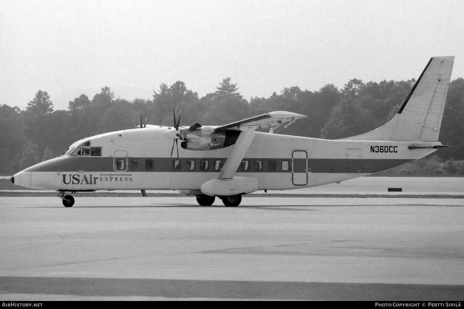 Aircraft Photo of N360CC | Short 360-100 | USAir Express | AirHistory.net #269606