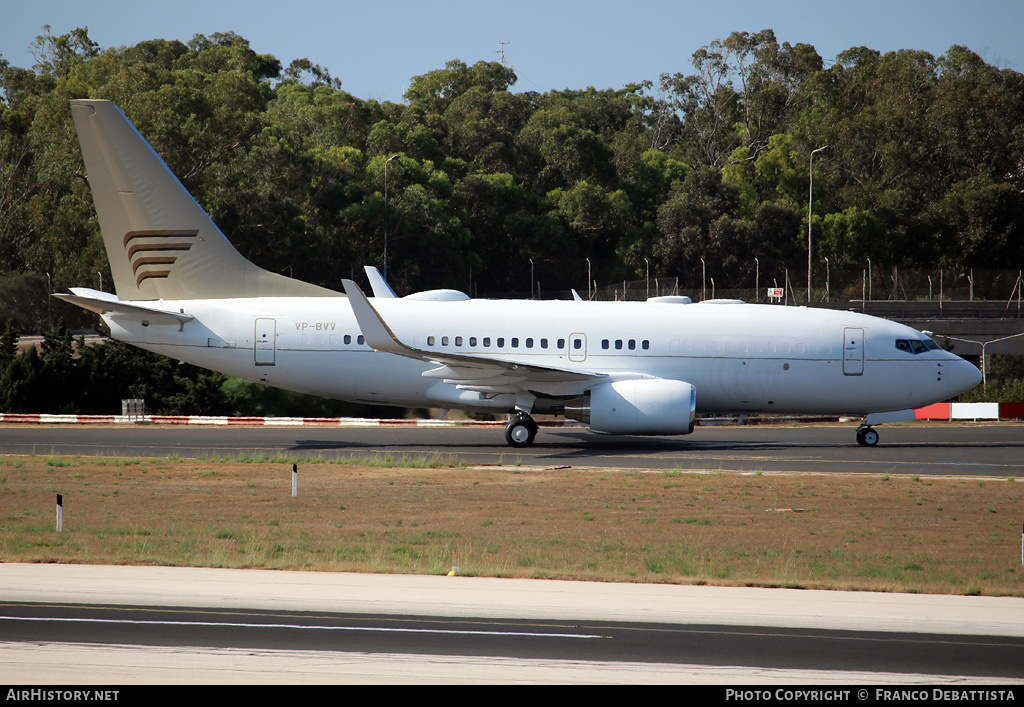 Aircraft Photo of VP-BVV | Boeing 737-7ET BBJ | AirHistory.net #269610