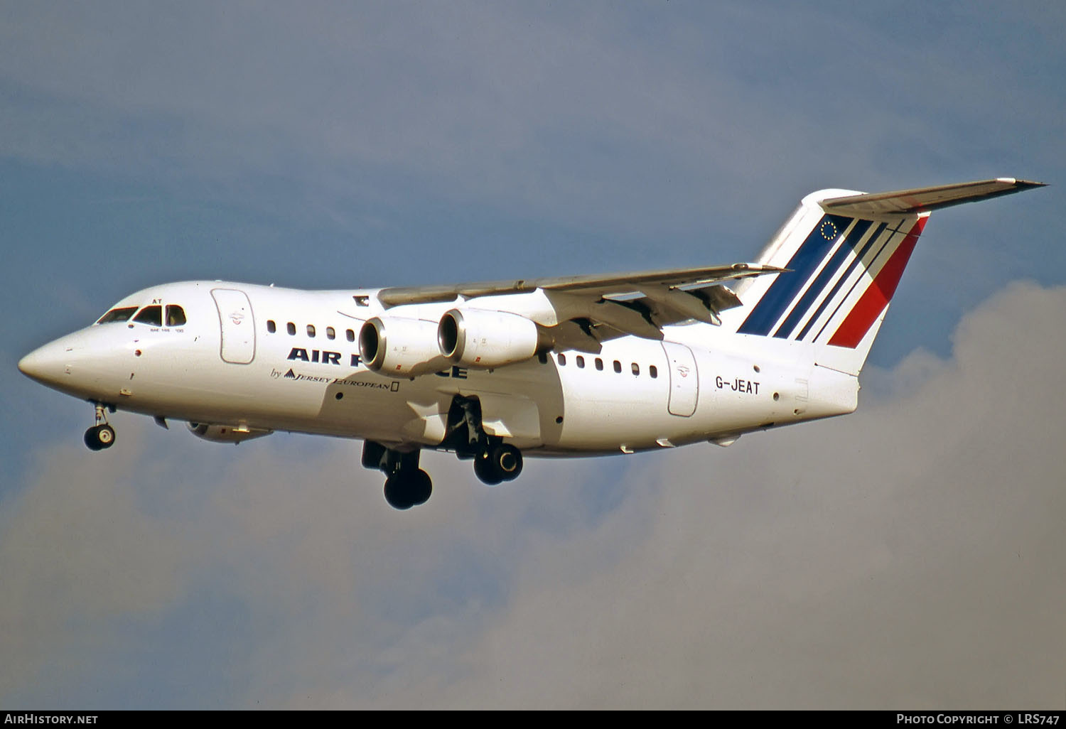 Aircraft Photo of G-JEAT | British Aerospace BAe-146-100 | Air France | AirHistory.net #269613