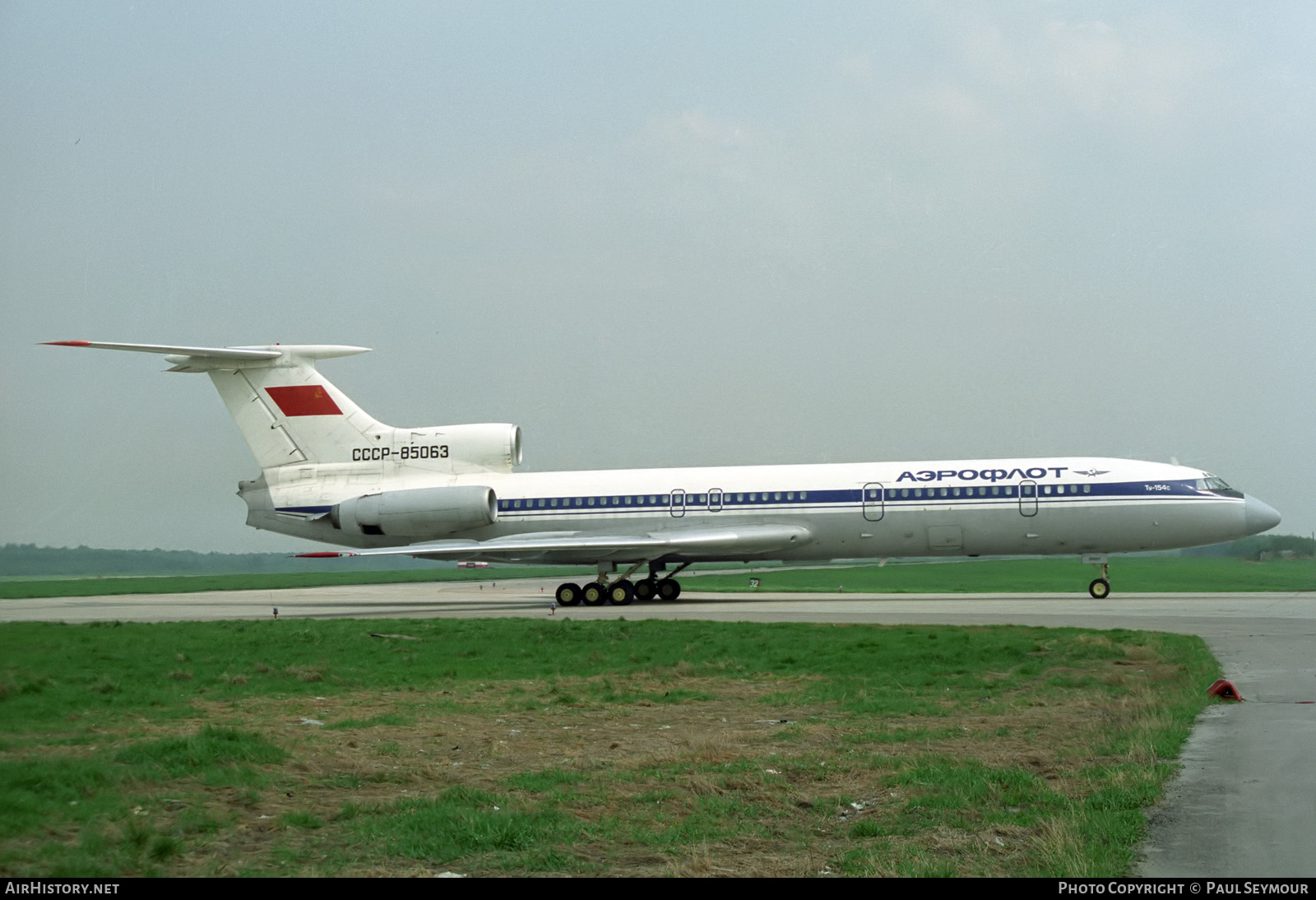 Aircraft Photo of CCCP-85063 | Tupolev Tu-154S | Aeroflot | AirHistory.net #269617