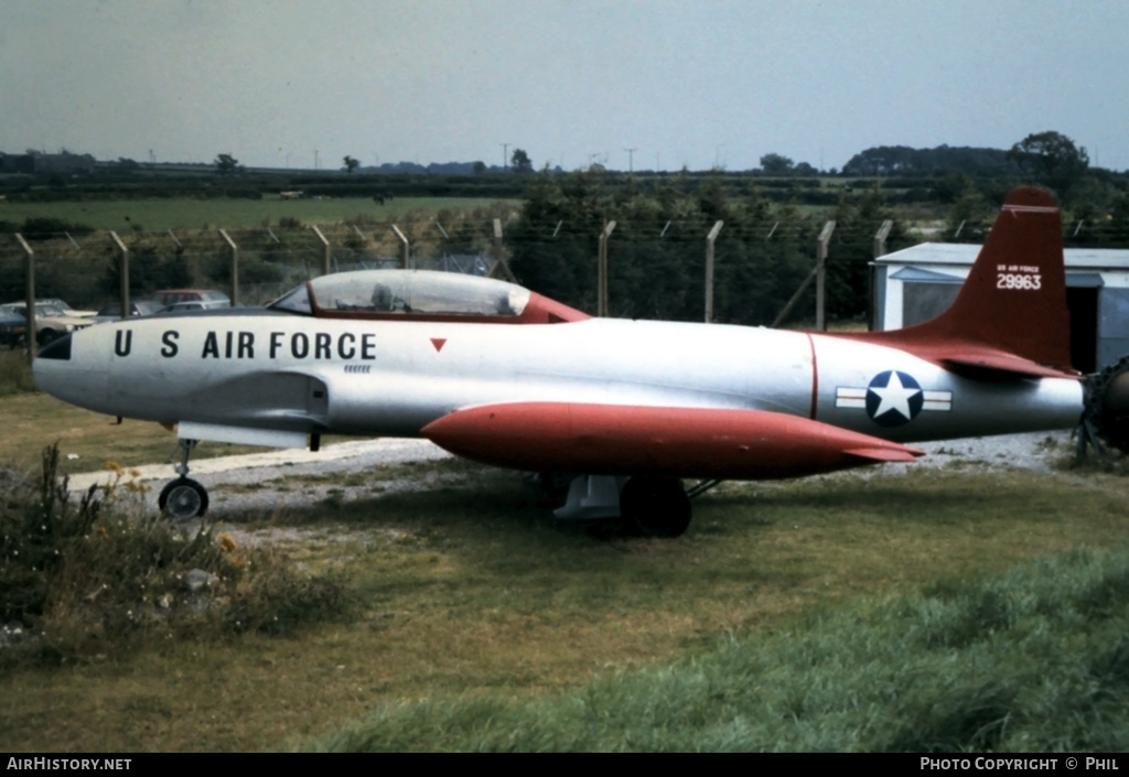 Aircraft Photo of 52-9963 | Lockheed T-33A | USA - Air Force | AirHistory.net #269619