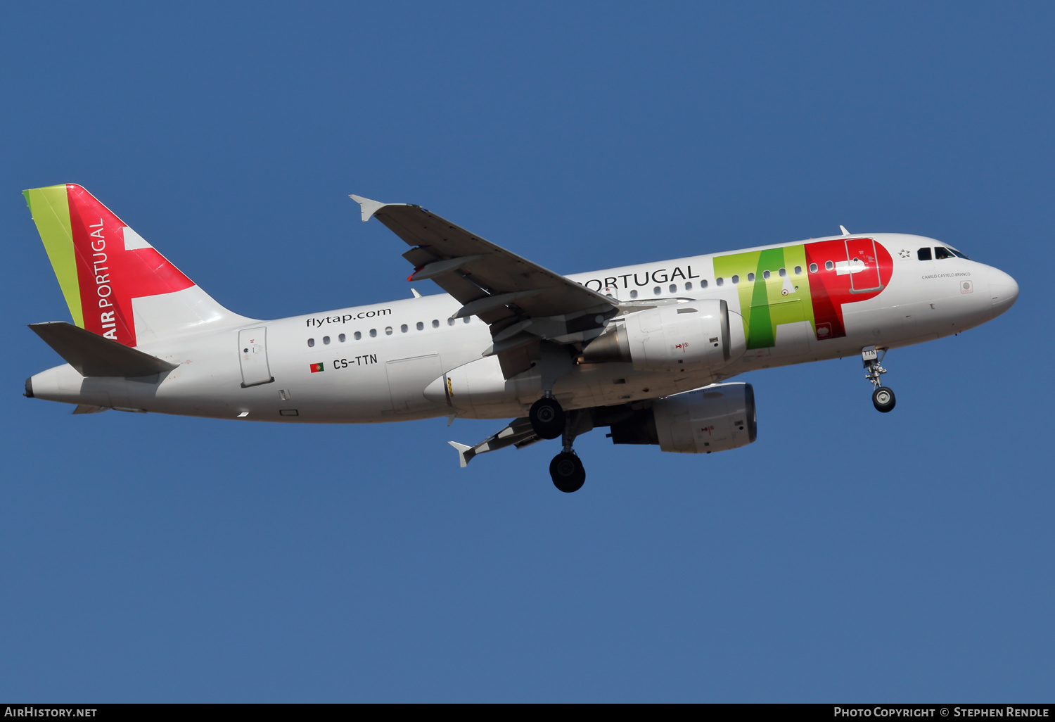 Aircraft Photo of CS-TTN | Airbus A319-111 | TAP Air Portugal | AirHistory.net #269623