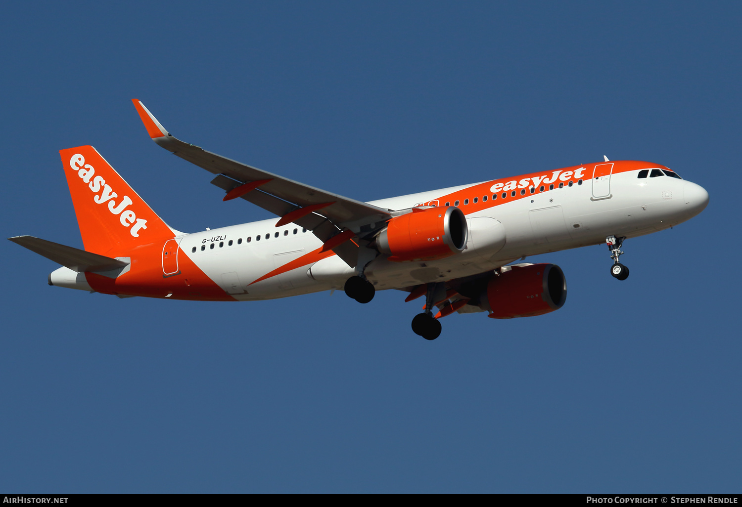 Aircraft Photo of G-UZLI | Airbus A320-251N | EasyJet | AirHistory.net #269624